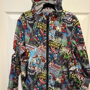 GAP Kids size 8 M Marvel Comic Jacket - Multicolor